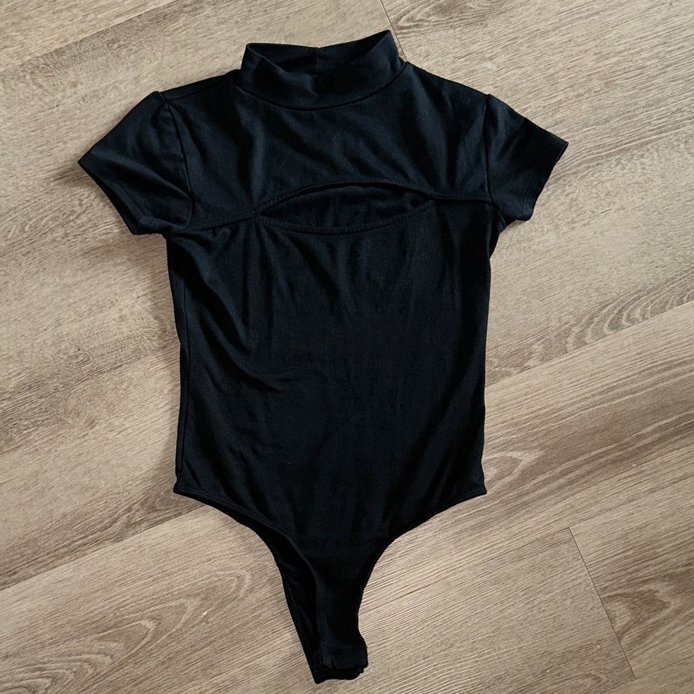 Chic Black Women's Bodysuit